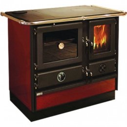 Отопительно-варочная печь с водяным контуром MBS Thermo Magnum Red L